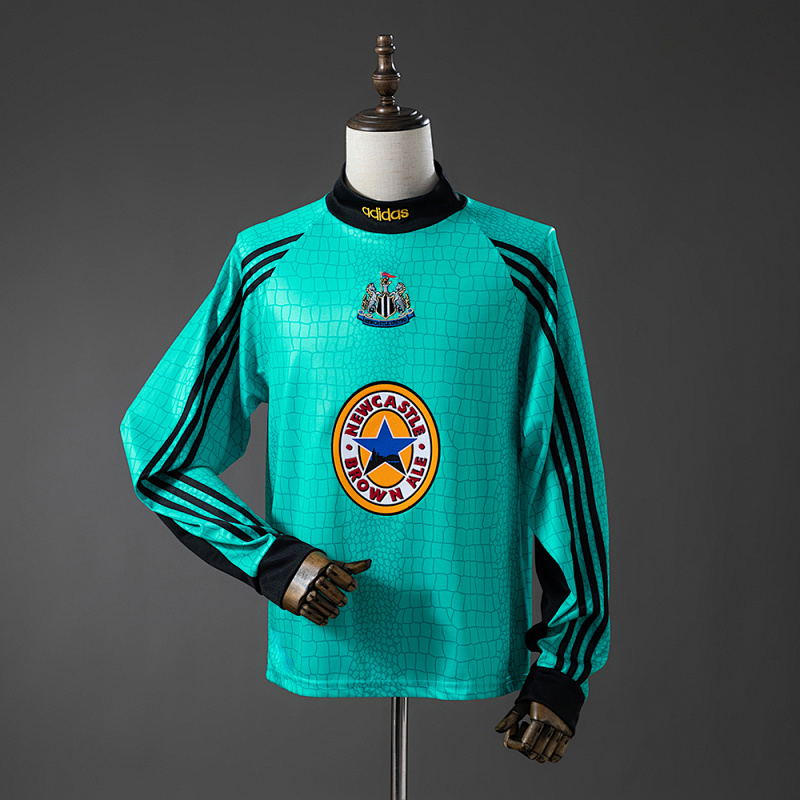 Camiseta retro de manga larga de portero del Newcastle United 97-98, tallas S-XXL